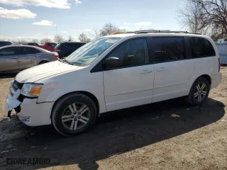 2010 Dodge Grand Caravan SE with VIN 2D4RN4DE3AR169395, listed as a Copart auction lot 51493945 with 166,711 mi miles and Salvage Title. Bid and sale history available at carsss.com. Image 1.