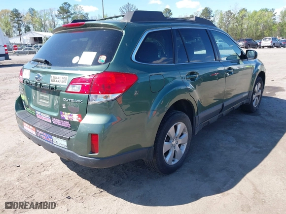 2010 Subaru Outback Premium All-Weather with VIN 4S4BRCCC6A3341419, listed as a IAAI auction lot 42064809 with 225,054 mi miles. Bid and sale history available at carsss.com. Image 4.
