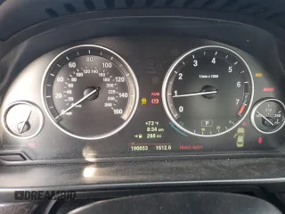 2014 BMW 5 Series 528i xDrive with VIN WBA5A7C55ED612212, listed as a Copart auction lot 60968555 with 196,653 mi miles and Salvage title. Bid and sale history available at DreamBid. Image 9.