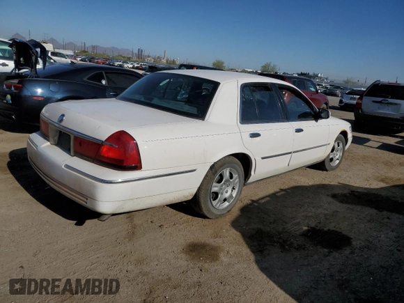 2000 Mercury Grand Marquis LS z VIN 2MEFM75W7YX626483, wystawiony jako Copart lot #54868355 z przebiegiem 233 985 mil mil oraz Tytuł czysty. Historia ofert i sprzedaży dostępna na DreamBid. Obrazek 3.