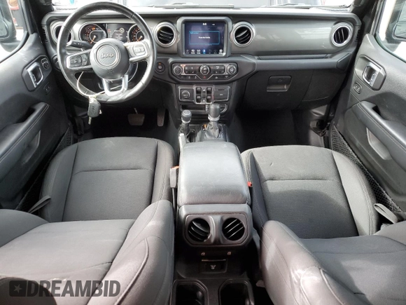 2022 Jeep Wrangler Unlimited Sahara с VIN 1C4HJXEN5NW250948, выставлен на аукционе Copart как лот 50449194 с пробегом 22 133 миль миль и Чистый • Clean title. История ставок и продаж доступна на DreamBid. Изображение 8.