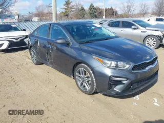 2021 Kia Forte EX with VIN 3KPF54AD8ME280316, listed as a IAAI auction lot 41688647 with 82,380 mi miles and . Bid and sale history available at DreamBid. Image 1.
