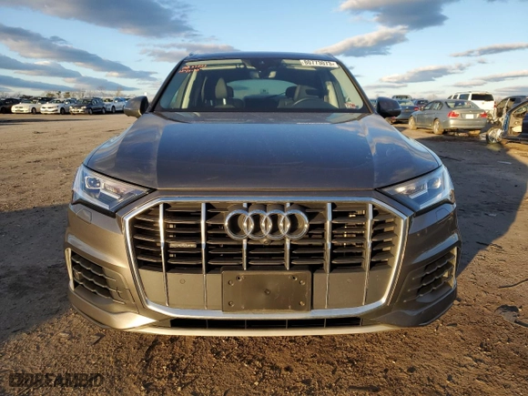2021 Audi Q7 Premium with VIN WA1AXAF72MD030779, listed as a Copart auction lot 80773073 with 0 mi miles. Bid and sale history available at carsss.com. Image 5.