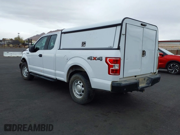 2020 Ford F-150 XL with VIN 1FTEX1EP0LKD41212, listed as a IAAI auction lot 41660191 with 69,647 mi miles. Bid and sale history available at carsss.com. Image 3.