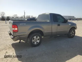 2005 Ford F-150 XL with VIN 1FTRF122X5NB97523, listed as a Copart auction lot 47263215 with 220,777 mi miles and Salvage Title. Bid and sale history available at carsss.com. Image 3.