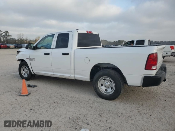 2023 Ram 1500 Express with VIN 1C6RR6FT0PS536292, listed as a Copart auction lot 49052305 with 25,487 mi miles and Salvage title. Bid and sale history available at DreamBid. Image 2.