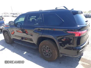 2024 Toyota Sequoia SR5 with VIN 7SVAAABA9RX030749, listed as a Copart auction lot 63784054 with 1,504 mi miles and Salvage Title. Bid and sale history available at carsss.com. Image 2.