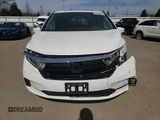 2024 Honda Odyssey EX-L с VIN 5FNRL6H62RB069216, выставлен на аукционе Copart как лот 49858955 с пробегом 7 578 миль миль и Списание • Salvage title. История ставок и продаж доступна на DreamBid. Изображение 5.
