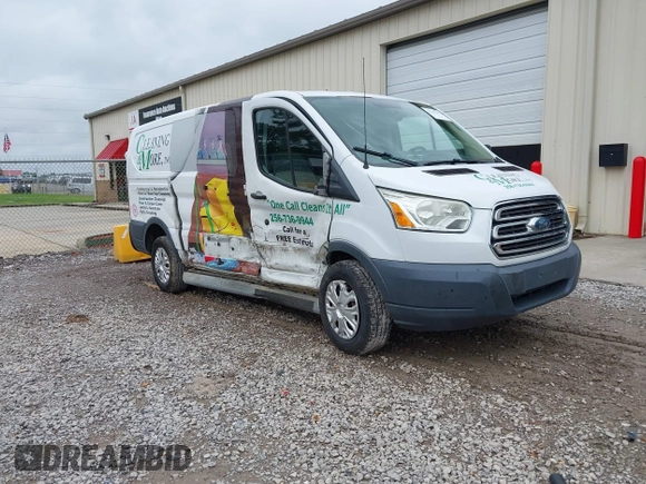 2015 Ford Transit Cargo with VIN 1FTNR1ZM7FKA88758, listed as a IAAI auction lot 42343294 with 133,914 mi miles and . Bid and sale history available at DreamBid. Image 1.