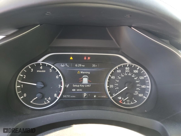 2020 Nissan Murano SV with VIN 5N1AZ2BS2LN123953, listed as a Copart auction lot 45347425 with 94,791 mi miles and Salvage Title. Bid and sale history available at carsss.com. Image 9.