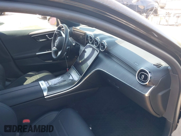 2023 Mercedes-Benz C 300 with VIN W1KAF4HB3PR104736, listed as a IAAI auction lot 42047876 with 17,018 mi miles and . Bid and sale history available at DreamBid. Image 5.