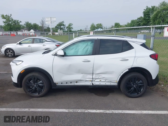 2024 Buick Encore GX Sport Touring with VIN KL4AMESL2RB178081, listed as a IAAI auction lot 42495464 with 5,094 mi miles and . Bid and sale history available at DreamBid. Image 14.