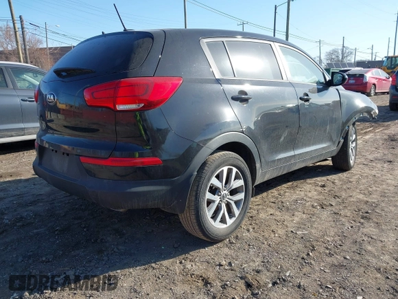 2015 Kia Sportage LX with VIN KNDPB3AC8F7761989, listed as a IAAI auction lot 41787389 with 31,706 mi miles and . Bid and sale history available at DreamBid. Image 4.