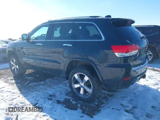 2015 Jeep Grand Cherokee Overland z VIN 1C4RJFCG3FC726748, wystawiony jako IAAI lot #41369715 z przebiegiem 120 905 mil mil oraz . Historia ofert i sprzedaży dostępna na DreamBid. Obrazek 3.