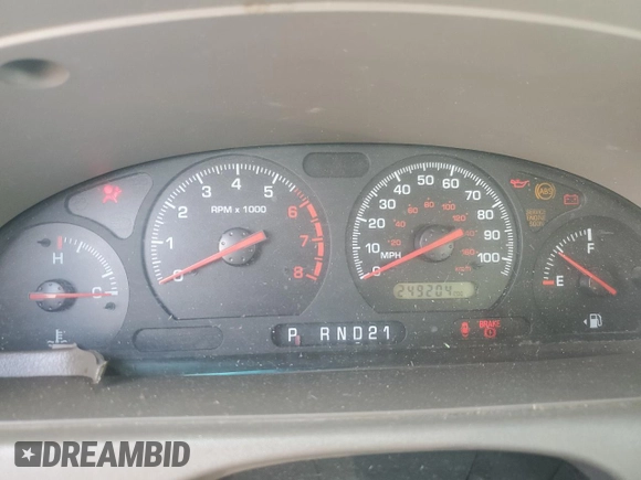 2001 Mercury Villager z VIN 4M2ZV11T91DJ11772, wystawiony jako Copart lot #77362804 z przebiegiem 249 204 mil mil oraz Szkody całkowita. Historia ofert i sprzedaży dostępna na DreamBid. Obrazek 9.