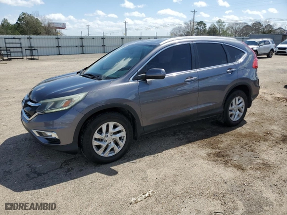 2016 Honda CR-V EX-L with VIN 2HKRM3H75GH540732, listed as a Copart auction lot 47088845 with 91,581 mi miles and Salvage Title. Bid and sale history available at carsss.com. Image 1.