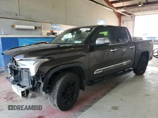 2024 Toyota Tundra 1794 Edition with VIN 5TFMC5DB0RX040763, listed as a Copart auction lot 63438695 with 33,286 mi miles and Salvage title. Bid and sale history available at DreamBid. Image 1.
