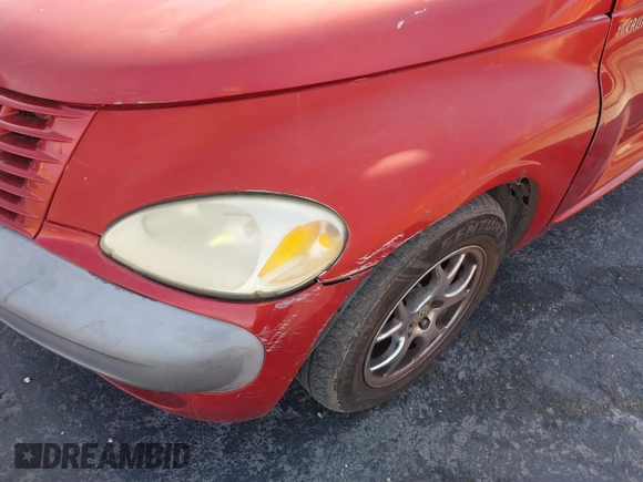 2003 Chrysler PT Cruiser with VIN 3C4FY48B63T545014, listed as a IAAI auction lot 41435255 with 201,548 mi miles. Bid and sale history available at carsss.com. Image 6.