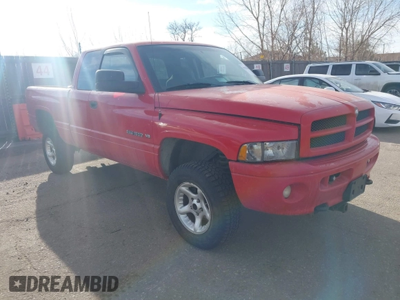 2001 Dodge 1500 with VIN 3B7HF13ZX1G729931, listed as a IAAI auction lot 41454906 with Not Provided miles. Bid and sale history available at carsss.com. Image 1.