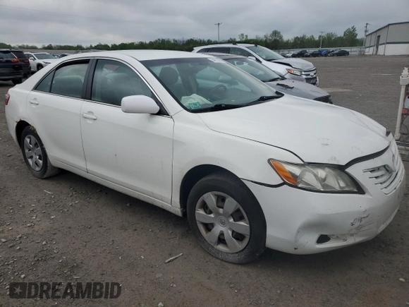 2007 Toyota Camry CE with VIN 4T1BE46K77U602323, listed as a Copart auction lot 54970004 with 121,351 mi miles and Salvage Title. Bid and sale history available at carsss.com. Image 4.