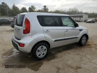 2012 Kia Soul with VIN KNDJT2A51C7451063, listed as a Copart auction lot 50432395 with 102,705 mi miles and Salvage Title. Bid and sale history available at carsss.com. Image 3.