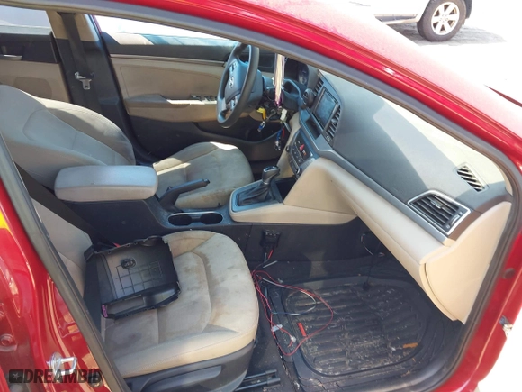 2018 Hyundai Elantra SE with VIN KMHD74LF6JU580817, listed as a IAAI auction lot 41746131 with 108,999 mi miles. Bid and sale history available at carsss.com. Image 5.