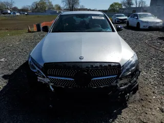 2016 Mercedes-Benz C 450 AMG with VIN 55SWF6EB4GU133361, listed as a Copart auction lot 52425485 with 101,079 mi miles and Salvage title. Bid and sale history available at DreamBid. Image 5.