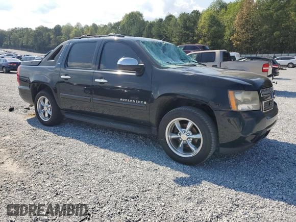 2007 Chevrolet Avalanche LT w/3LT with VIN 3GNEC12067G307296, listed as a Copart auction lot 73326194 with 209,816 mi miles and Salvage Title. Bid and sale history available at carsss.com. Image 4.