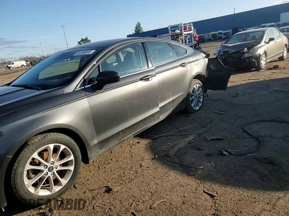 2020 Ford Fusion SE with VIN 3FA6P0HD6LR236305, listed as a Copart auction lot 51248895 with 70,146 mi miles and Non Repairable. Bid and sale history available at DreamBid. Image 11.