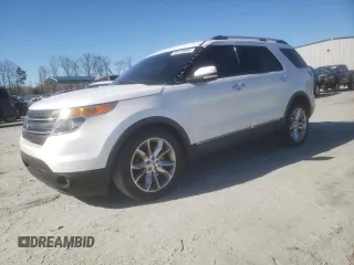 2015 Ford Explorer Limited with VIN 1FM5K7F80FGA24557, listed as a Copart auction lot 48135865 with 183,794 mi miles and Salvage Title. Bid and sale history available at carsss.com. Image 1.