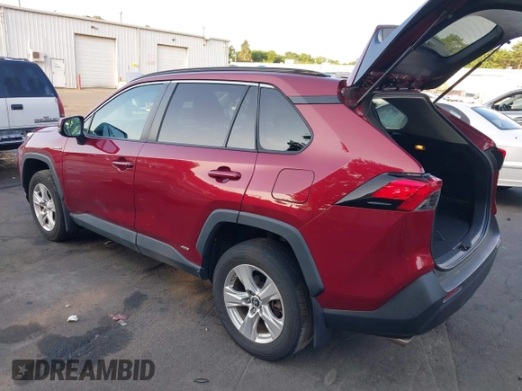 2019 Toyota RAV4 Hybrid XLE with VIN 2T3RWRFV8KW024302, listed as a IAAI auction lot 42777287 with 42,413 mi miles and . Bid and sale history available at DreamBid. Image 3.
