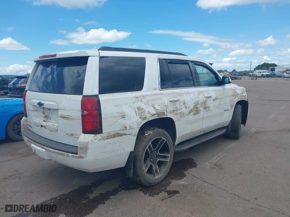 2020 Chevrolet Tahoe LT with VIN 1GNSKBKC6LR256298, listed as a IAAI auction lot 39807928 with 1 mi miles. Bid and sale history available at carsss.com. Image 4.