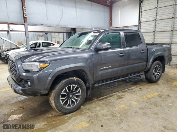 2023 Toyota Tacoma 4WD SR with VIN 3TYCZ5AN3PT114001, listed as a Copart auction lot 84116164 with 0 mi miles and Salvage Title. Bid and sale history available at carsss.com. Image 1.