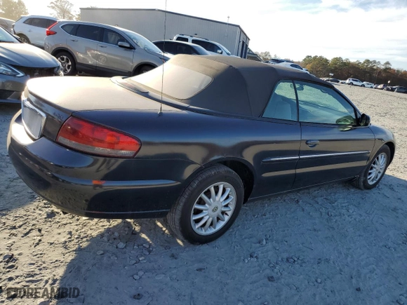 2002 Chrysler Sebring LXi with VIN 1C3EL55R62N279658, listed as a Copart auction lot 84976024 with 0 mi miles and Clean Title. Bid and sale history available at carsss.com. Image 3.