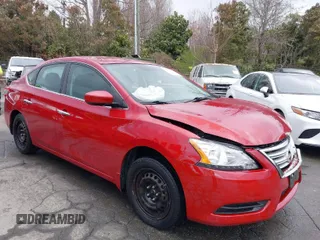 2014 Nissan Sentra SR with VIN 3N1AB7AP0EL647157, listed as a IAAI auction lot 41815415 with 102,851 mi miles and . Bid and sale history available at DreamBid. Image 1.