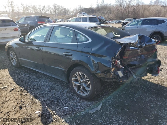 2023 Hyundai Sonata SEL with VIN KMHL14JA4PA306143, listed as a Copart auction lot 49792545 with 12,010 mi miles and Salvage Title. Bid and sale history available at carsss.com. Image 2.
