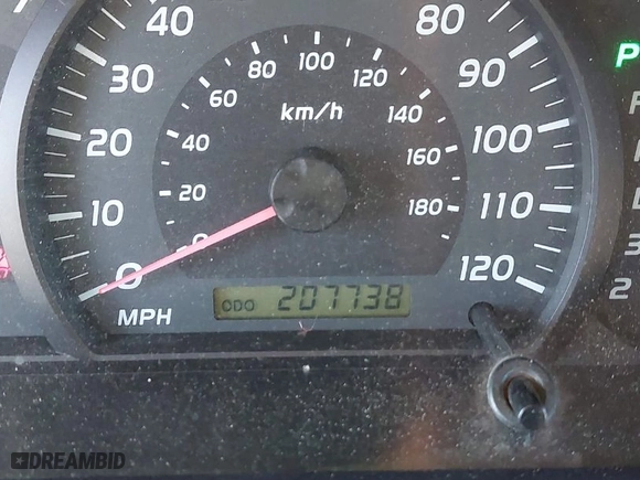 2005 Toyota Tundra SR5 with VIN 5TBET341X5S469398, listed as a IAAI auction lot 41944602 with 207,738 mi miles. Bid and sale history available at carsss.com. Image 16.