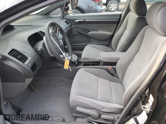 2007 Honda Civic EX with VIN 2HGFA16877H302791, listed as a Copart auction lot 51940435 with 197,163 mi miles and Salvage Title. Bid and sale history available at DreamBid. Image 7.