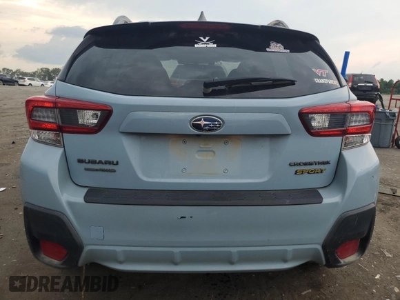 2021 Subaru Crosstrek Special Sports with VIN JF2GTHRC2MH257848, listed as a Copart auction lot 63746235 with 45,797 mi miles and Salvage title. Bid and sale history available at DreamBid. Image 6.
