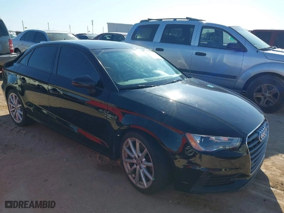 2016 Audi A3 1.8T Premium with VIN WAUA7GFFXG1023341, listed as a IAAI auction lot 41844834 with 143,428 mi miles. Bid and sale history available at carsss.com. Image 1.