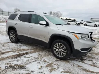 2019 GMC Acadia SLE with VIN 1GKKNSLA7KZ244581, listed as a Copart auction lot 86800064 with 153,724 mi miles and Clean Title. Bid and sale history available at DreamBid. Image 4.