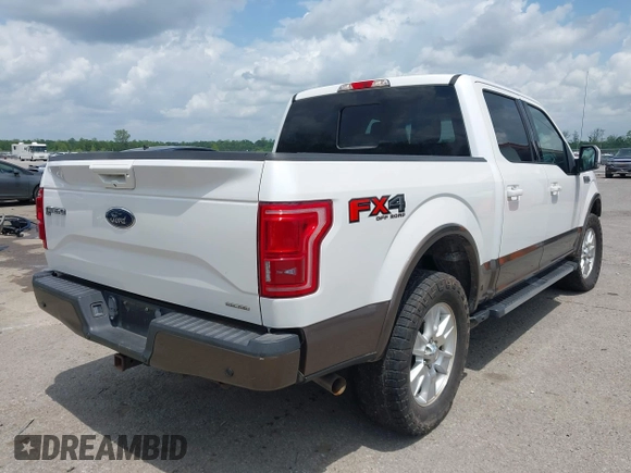 2015 Ford F-150 XLT with VIN 1FTEW1EF6FKD32660, listed as a IAAI auction lot 42066926 with 189,351 mi miles. Bid and sale history available at carsss.com. Image 4.