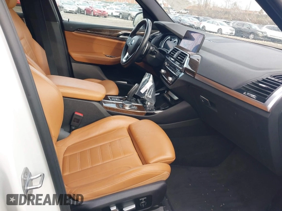 2019 BMW X3 xDrive30i with VIN 5UXTR9C56KLR07639, listed as a IAAI auction lot 41867750 with 63,497 mi miles. Bid and sale history available at carsss.com. Image 5.