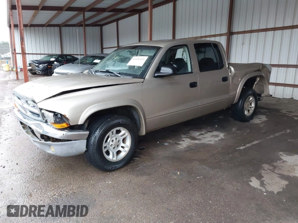 2003 Dodge Dakota SLT with VIN 1D7HL48N93S303911, listed as a IAAI auction lot 41536555 with 383,306 mi miles. Bid and sale history available at carsss.com. Image 21.
