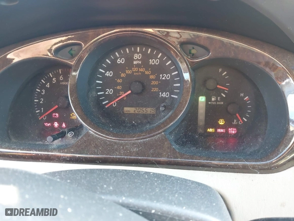 2003 Toyota Highlander with VIN JTEHF21A830097971, listed as a IAAI auction lot 41857302 with 205,519 mi miles. Bid and sale history available at carsss.com. Image 7.