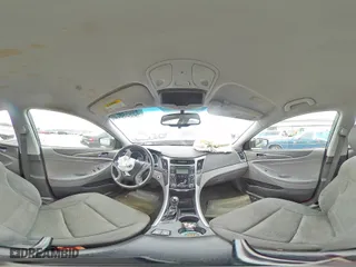 2013 Hyundai Sonata Hybrid with VIN KMHEC4A44DA050210, listed as a Copart auction lot 43959825 with 0 mi miles and Salvage Title. Bid and sale history available at carsss.com. Image 13.