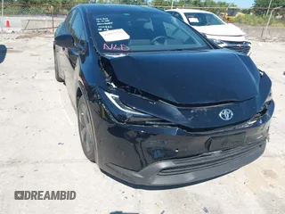 2023 Toyota Prius LE with VIN JTDACAAU9P3007704, listed as a IAAI auction lot 42037372 with 36,276 mi miles. Bid and sale history available at carsss.com. Image 19.