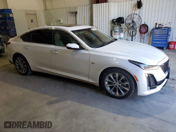 2021 Cadillac CT5 Premium Luxury z VIN 1G6DN5RK5M0146553, wystawiony jako Copart lot #42398275 z przebiegiem 36 559 mil mil oraz Szkody całkowita. Historia ofert i sprzedaży dostępna na DreamBid. Obrazek 4.