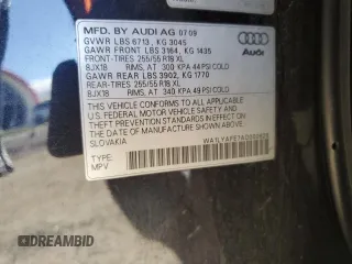 2010 Audi Q7 3.6L Premium Plus with VIN WA1LYAFE7AD000628, listed as a Copart auction lot 51445135 with 206,781 mi miles and Clean Title. Bid and sale history available at carsss.com. Image 13.