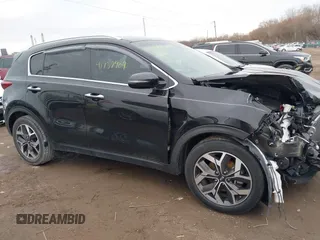 2021 Kia Sportage EX with VIN KNDPN3AC8M7912771, listed as a IAAI auction lot 41737909 with 31,614 mi miles and . Bid and sale history available at DreamBid. Image 12.